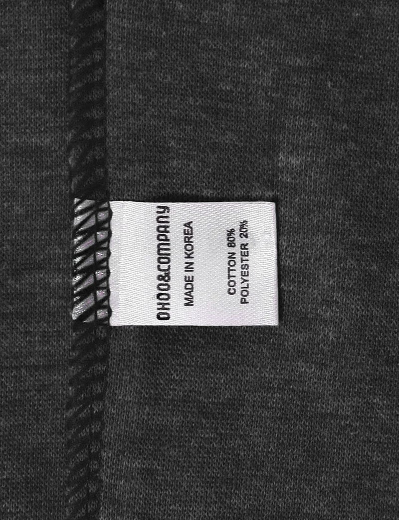 GIVON Womens Slim Fit Zip Up Hoodie Short Sleeve Thin Jacket Full Zip Sweatshirt with Plus Size / DCF207-CHARCOAL-2XL - Image 5